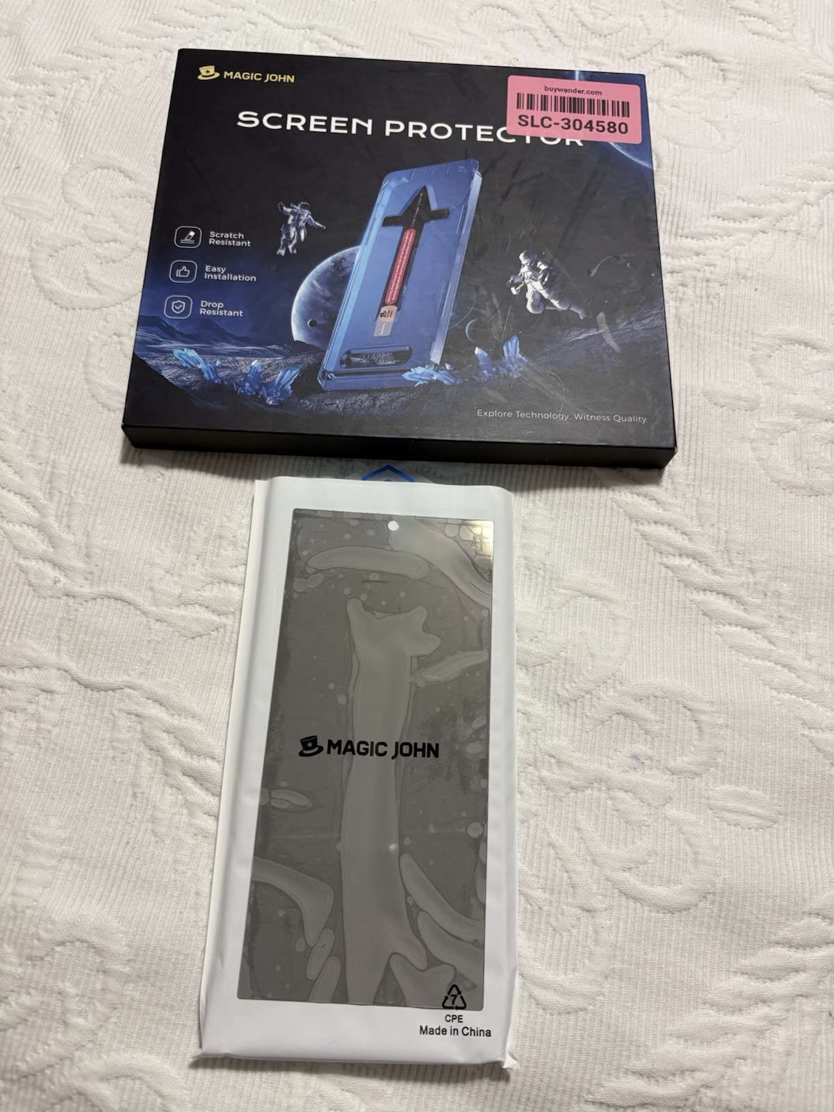 Magic Loading Screen Magic John Clear Screen Protector Scratch & Drop Resistant w ...