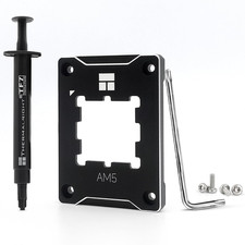 AM5 Secure Frame Black, Anti-Bending CPU Contact Frame for AMD Socket Black Al