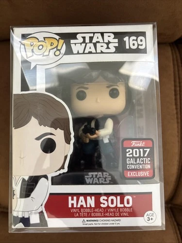 Funko Pop! Vinyl: Star Wars - Han Solo #169 - 2017 Galactic Convention Exclusive