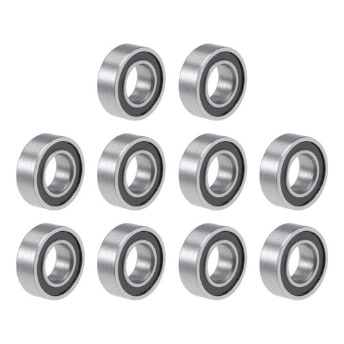 QUARKZMAN 4 Pezzi Cuscinetti 6003-2RS – 17x35x10 Mm, Doppia Schermatura In Acciaio Al Carbonio, ABEC1 Per Motori E Robotica