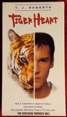 Tiger Heart (VHS Promo Screener, 1996) Tested (Pics) TJ Roberts