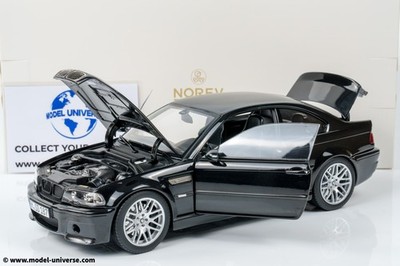  M3 CSL ミニカー 1/18スケール 黒 Norev - 1:18 BMW M3 CSL Sapphire Black 2003 - Diecast Model | eBay