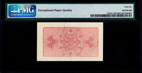USPC WORLD'S COLUMBIAN EXPOSITION MAY 1ST-OCT 30TH 1893 PMG66 GEM UNC EPQ - Picture 2 of 4
