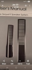 Martin Logan LTD.  6 ft tall speakers.  CLASSIC Style and Sound.    **HIGH END**