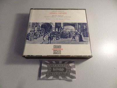 Giordano: Andrea Chenier (Wien Juni 1960) [2 CD-Box + Libretto]. Giordano, Umber