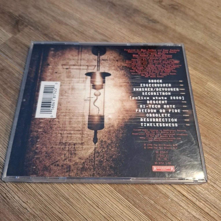 Fear Factory - Obsolete CD Limited Edition - Bild 3 von 3