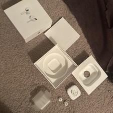 6 Apple Empty Box 4 AirPods and 2 AirPod Pros EMPTY BOX ONLY w eartips