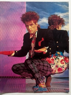 TOM BAILEY - 1985 full page UK magazine poster THOMPSON TWINS
