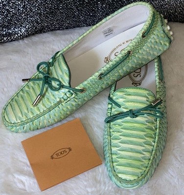 Sündhaft extravagante NEUE Mokassin Loafers unglaublich schön 37,5 TOD S 4,5
