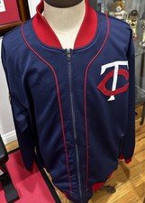 Minnesota Twins  MLB Mitchell & Ness Full Zip Up Track Jacket Mens 3XL