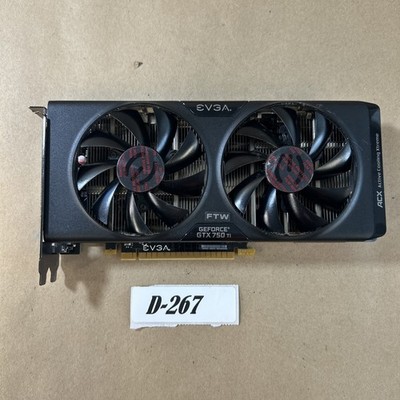 EVGA GeForce GTX 750 Ti FTW 2GB GDDR5 Graphics Card 02G-P4-3757-KR Tested
