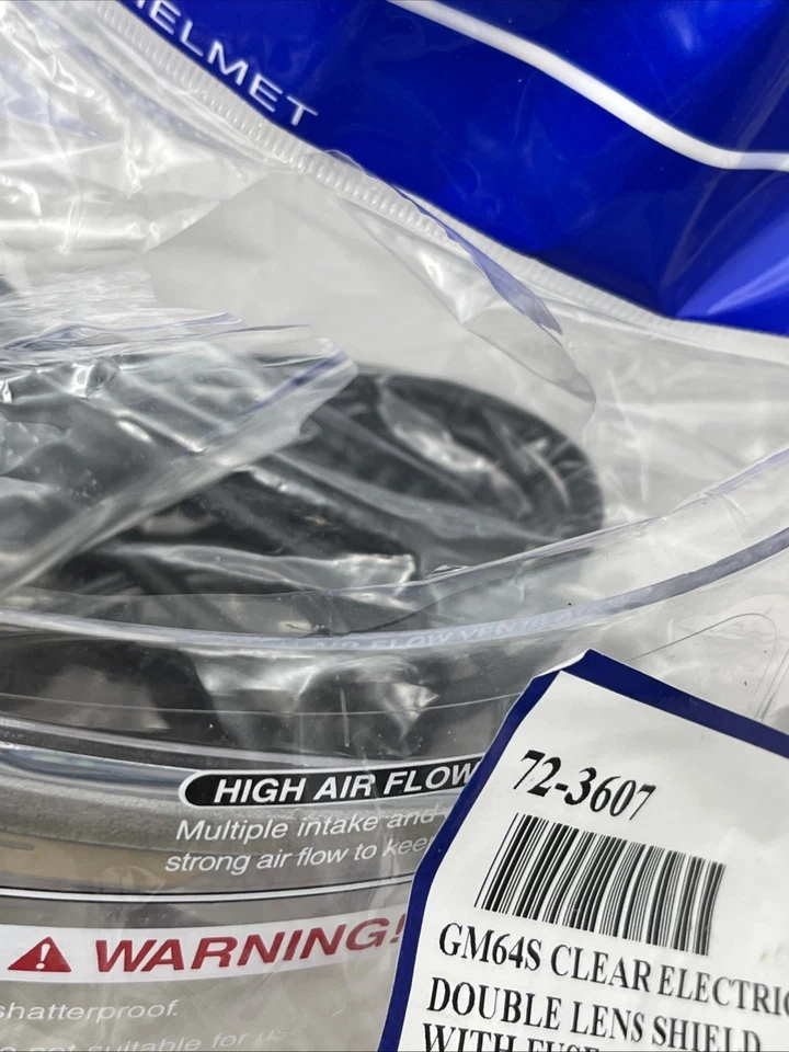 Protector de casco eléctrico de doble lente GMAX GM-64S G064066 Foto 4 de 4