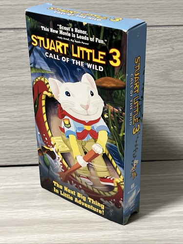 Stuart Little 3: Call of the Wild VHS Tape 2006 Animated Kids - Foto 3 di 5