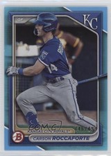 2024 Bowman Prospects Sky Blue Border 146/499 Carson Roccaforte #BP-33 14a1