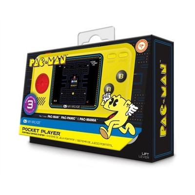 My Arcade Pocket Player Handheld Game Console: Pac-Man 3 Built In Games