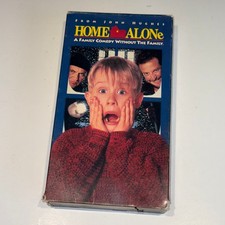 Vtg Home Alone 1991 VHS First Print Fox Video PG Macaulay Culkin Classic Comedy