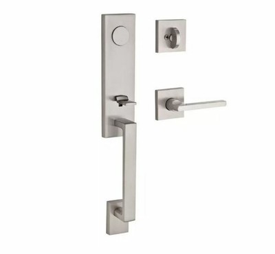 Baldwin FDSEAXSQULCSR150 Left Handed Dummy Handleset w/Square Interior Lever