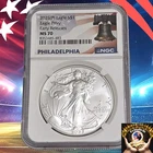 2025 (P) American Silver Eagle w/ Eagle Privy NGC MS70 Early Releases, Fast 🚢