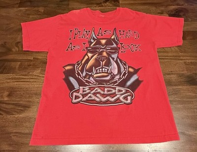 Vintage 2000s Badd Dawg ''I Play As Hard As I Look'' Shirt - Size XL - Doberman
