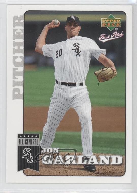 2006 Upper Deck First Pitch Jon Garland #40 0b5