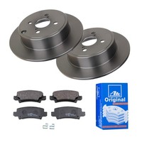 ATE Bremsscheiben Ø279MM + BremsbelÄGe Hinten FÜR Toyota Corolla Toyota