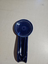 Fiesta Ware Cobalt Blue HLC USA Ladle Spoon Rest Discontinued Fiestaware