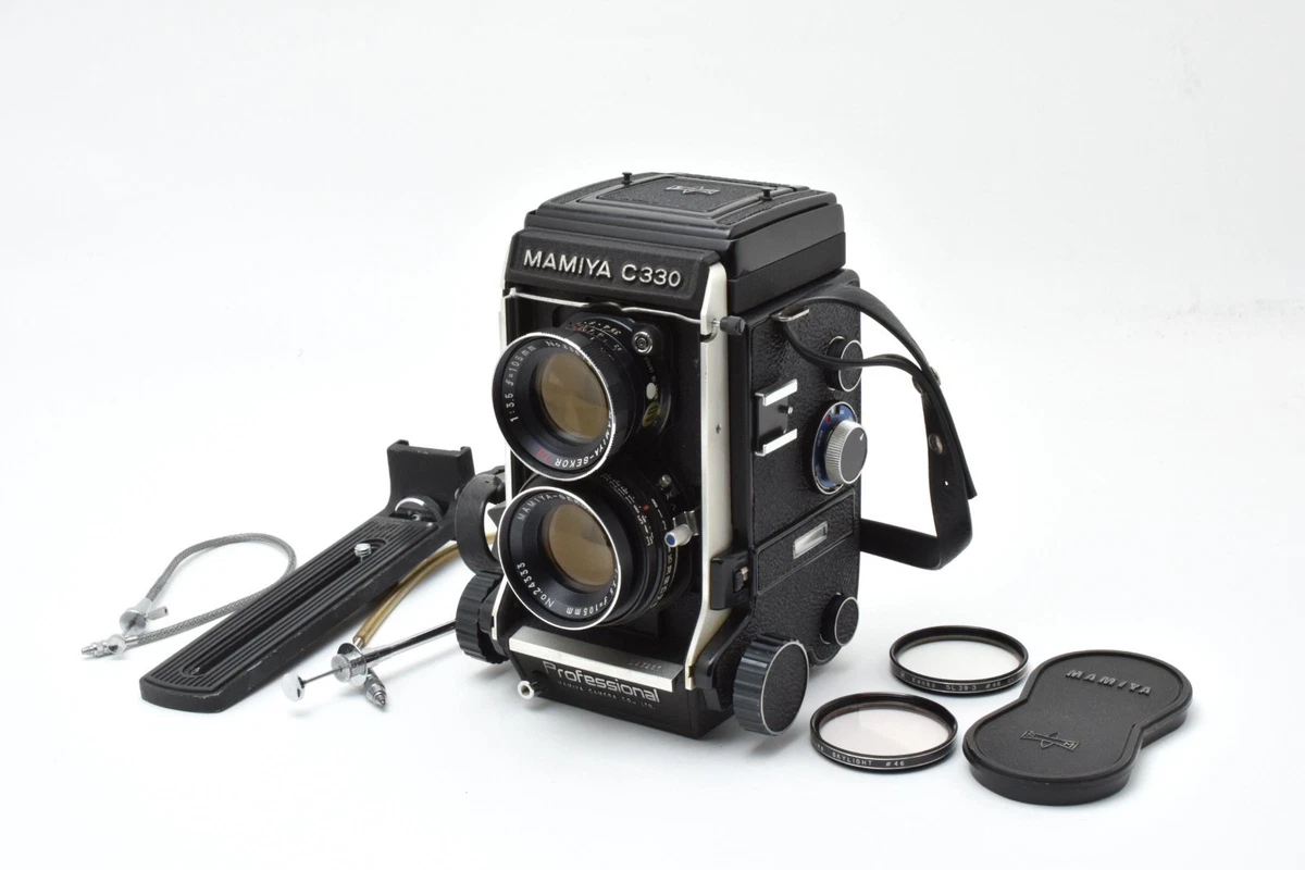 Lot de MAMIYA C330 Professional F. Reflex 6x6. - Objectif