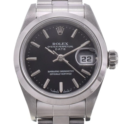 ROLEX Oyster perpetual date 69160 Cal.2135 Automatic Ladies Watch I#144771