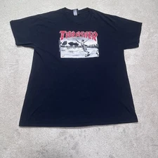 Thrasher T Shirt Mens Large Black Jake Phelps