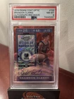2019-20 Panini Contenders Optic Season Ticket Brandon Clarke Red Wave Auto PSA 8