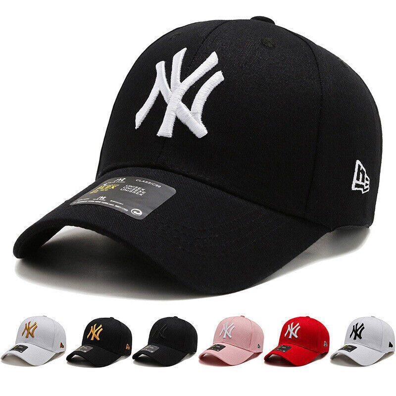 Reino Unido Unisex Nueva York NY Yankees Béisbol Hombres Mujeres Sombrero Deporte Snapback Gorra Algodón