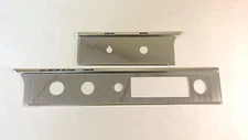 1964 64 Chevy Impala Aluminum Dash Trim Molding Fascia Plate Set