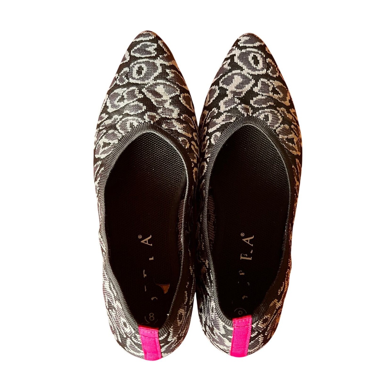 SERRA ALDI RECYCLED SLIP-ON FLATS/SHOES, WOMENS SIZE 8, 703516