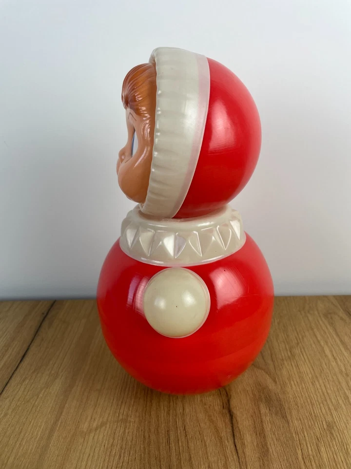Vaso de cebolla Nevalyashka URSS, roly-poly soviético, sonido musical de celuloide años 70 Foto 4 de 4