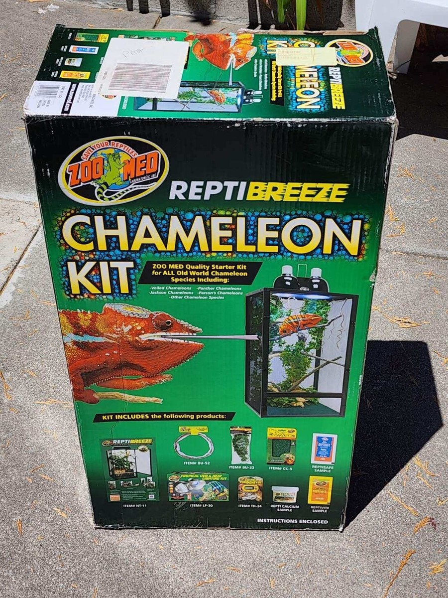Zoo Med Reptibreeze Chameleon Kit Chameleon Enclosure Zoo Med