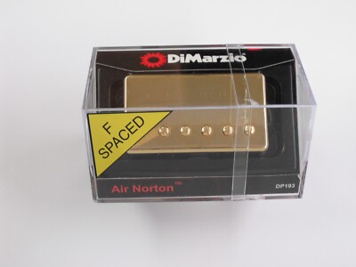 DiMarzio F-Spaced Air Norton Humbucker W/Gold Cover DP 193 DiMarzio F-Spaced Air Norton Humbucker W/Gold Cover DP 193
