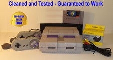 SNES Console Super Mario World. Game - Super Nintendo -Tested- Guaranteed