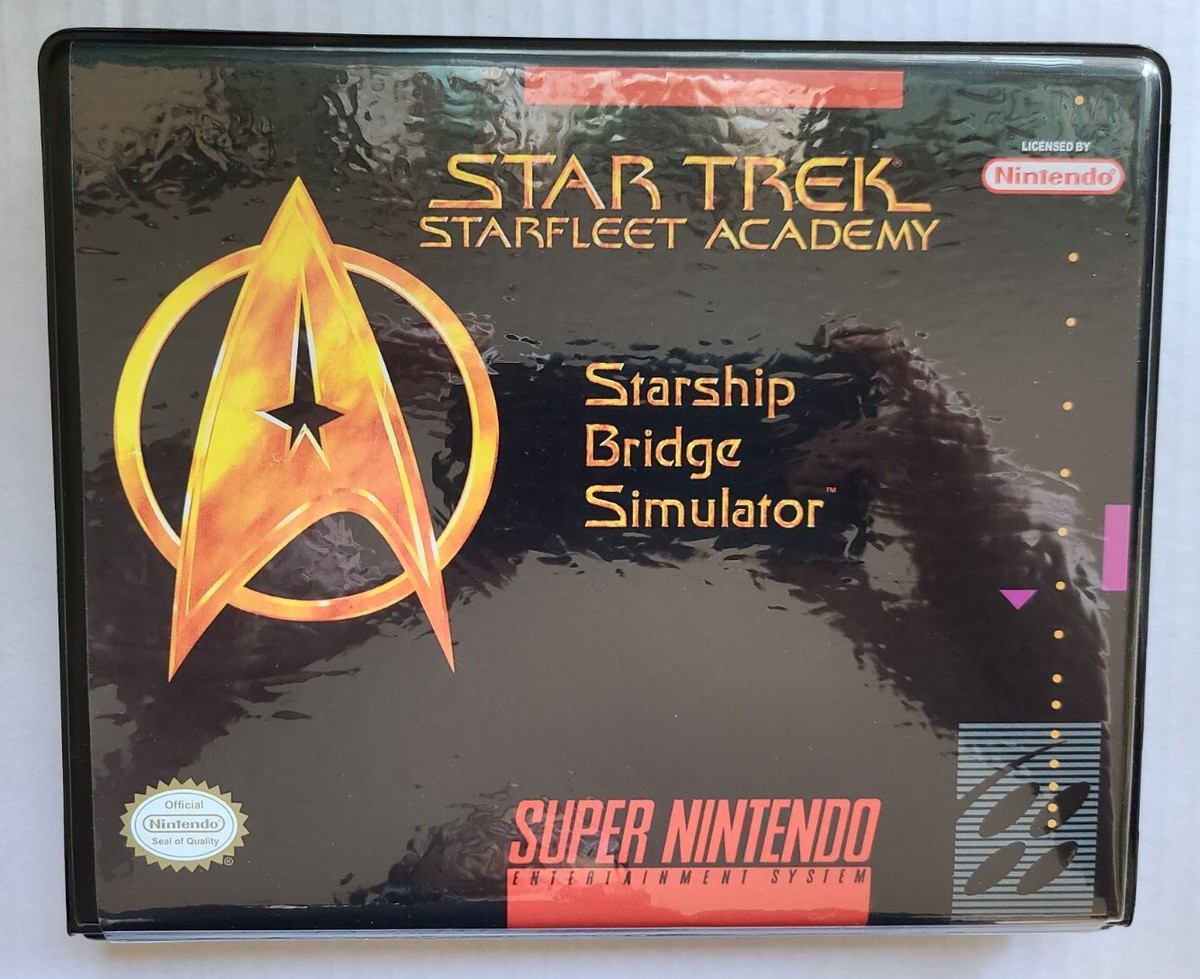 Star Trek Starfleet Academy Starship Bridge Simulator CASE ONLY