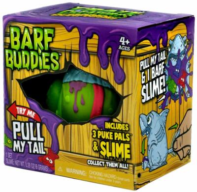 Crate Creatures Überraschung! Barf Buddies Gulp Figur 3 Puke Pals & Slime!