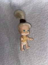 Vintage 1990 Tyco  Quints baby doll blond hair Blue Eyes 2” Collectible