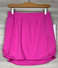 Lululemon Hotty Hot High Rise Skirt Long Size 6 💓 Sonic Pink SNCP 83965