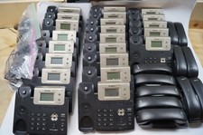 LOT 22 YEALINK IP Phones SIP-T21P E2 Dual-Line w Handset WORKING H131