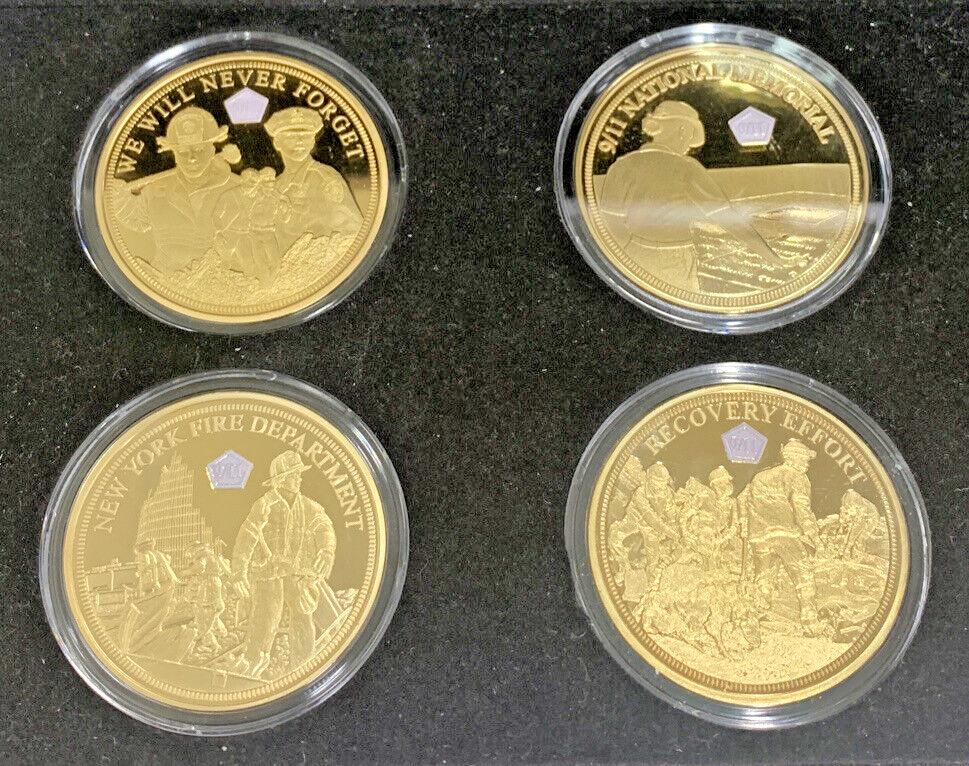 2020 20Th Anniversary Of Setp 11Th Proof Coin Collection-Bradford