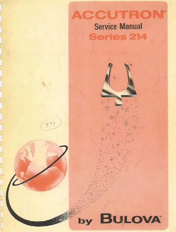 Accutron 214 218 Service/Parts Manuals + Many Technical Bulletins, etc CD - B429 - Image 2 of 4