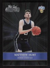 2021-22 Wild Card Alumination #ABC-60 Matthew Hurt Memphis Grizzlies