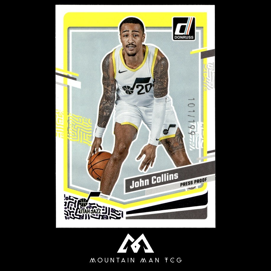 2023-24 Panini Donruss - Purple Press Proof /199 #184 John Collins