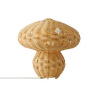 Nordlux Allie Tischlampe Braun Tischleuchte Kinderleuchte Rattan Lampe Leuchte