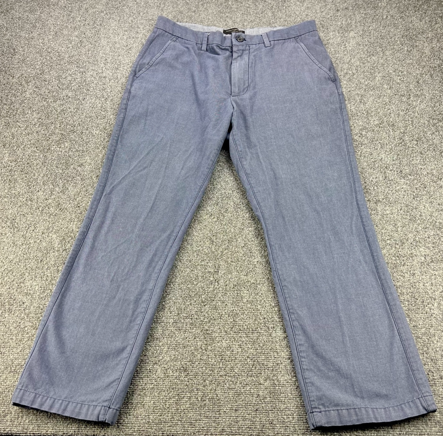 Banana Republic Kentfield Pant Men's 34x30 Blue Straight Leg Work Casual