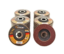 Lot of (40) Aluminum Oxide Flap Disc Grinding wheel 4-1/2"x7/8" 60 Grit 550307