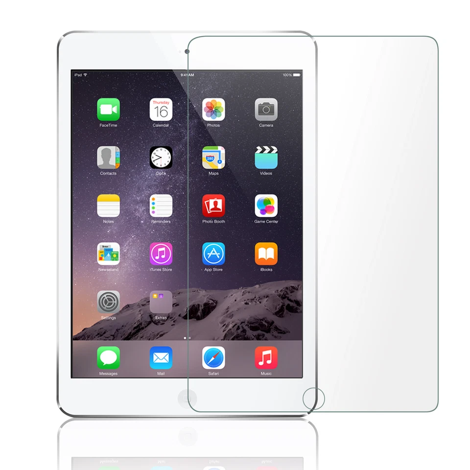 iPad 9.7, Pro 9.7, Air, Air 2 amFilm Tempered Glass Screen Protector (1 Pack) - Image 2 of 4
